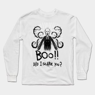 Trapped in Slender Man's Game: A Thrilling and Terrifying Adventure Long Sleeve T-Shirt